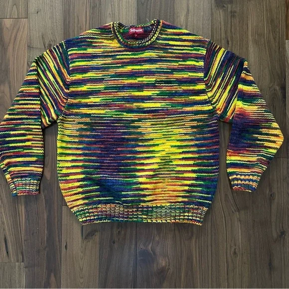 Supreme Static Sweater Supreme Static Sweater Multicolor